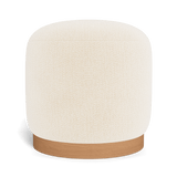 Como Footstool | Sealed Teak Natural, Marley Parchment,