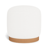 Como Footstool | Sealed Teak Natural, Monterey Chalk,