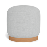 Como Footstool | Sealed Teak Natural, Monterey Silver,