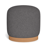 Como Footstool | Sealed Teak Natural, Riviera Slate,