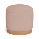 Como Footstool | Sealed Teak Natural, Stirling Powder,