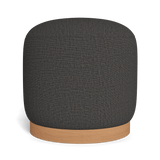 Como Footstool | Sealed Teak Natural, Stirling Shadow,