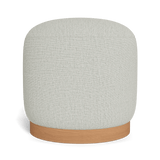 Como Footstool | Sealed Teak Natural, Stirling Smoke,