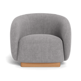 Como Lounge Chair | Sealed Teak Natural, Altona Dove,