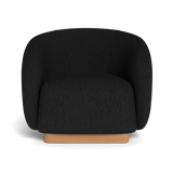 Como Lounge Chair | Sealed Teak Natural, Pebble Charcoal,