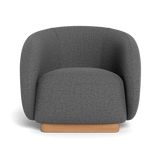 Como Lounge Chair | Sealed Teak Natural, Siesta Slate,