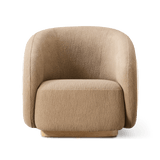 Como Lounge Chair | Sealed Teak Natural, Pebble Camel,