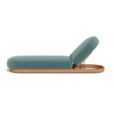 Como Sun Lounge | Sealed Teak Natural, Altona Dew,