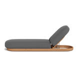 Como Sun Lounge | Sealed Teak Natural, Siesta Slate,