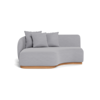 Como Curved Chaise Left