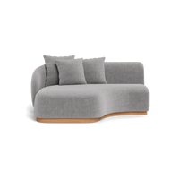 Como Curved Chaise Left