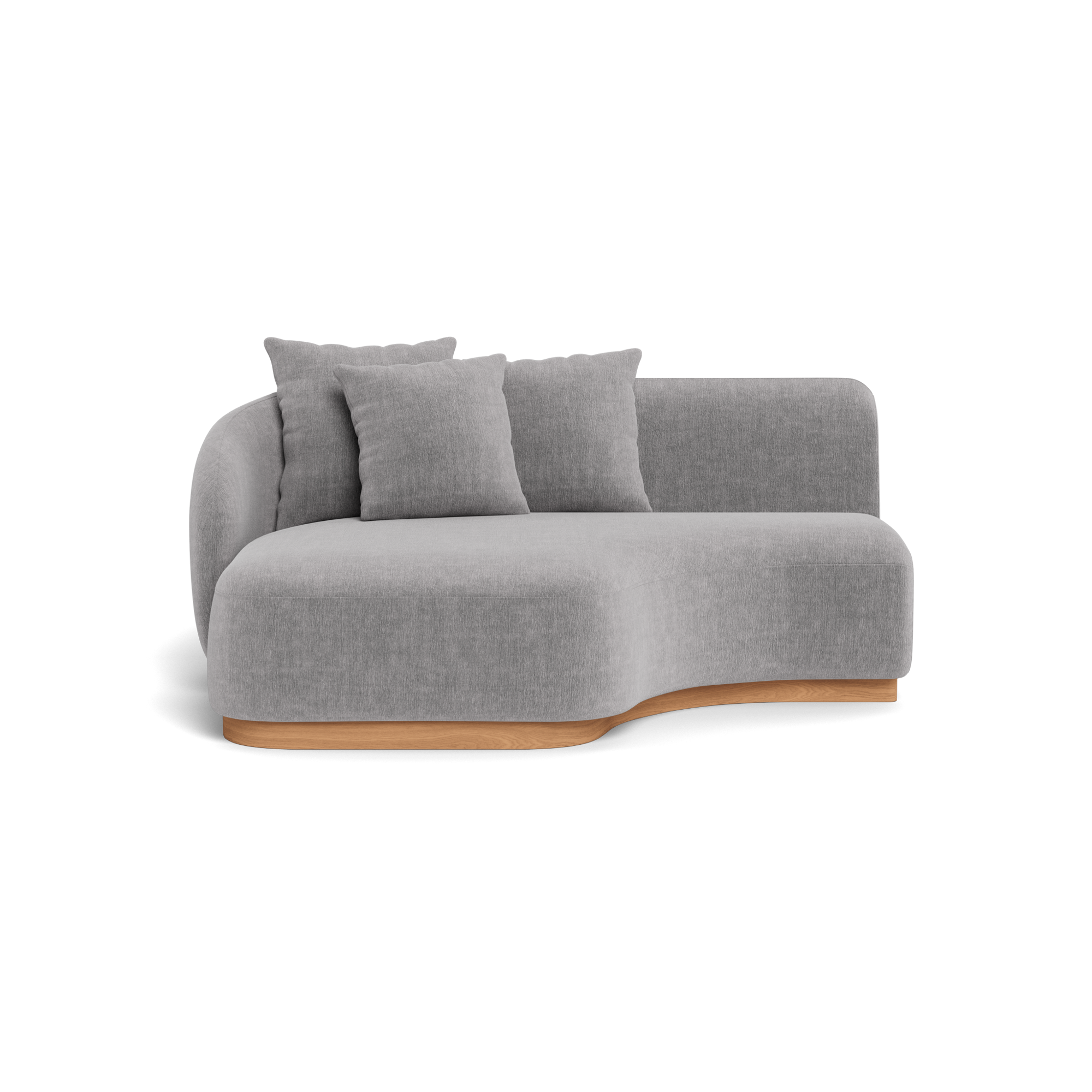 Como Curved Chaise Left