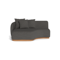 Como Curved Chaise Left