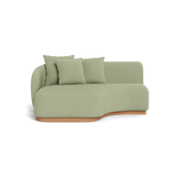 Como Curved Chaise Left