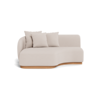Como Curved Chaise Left