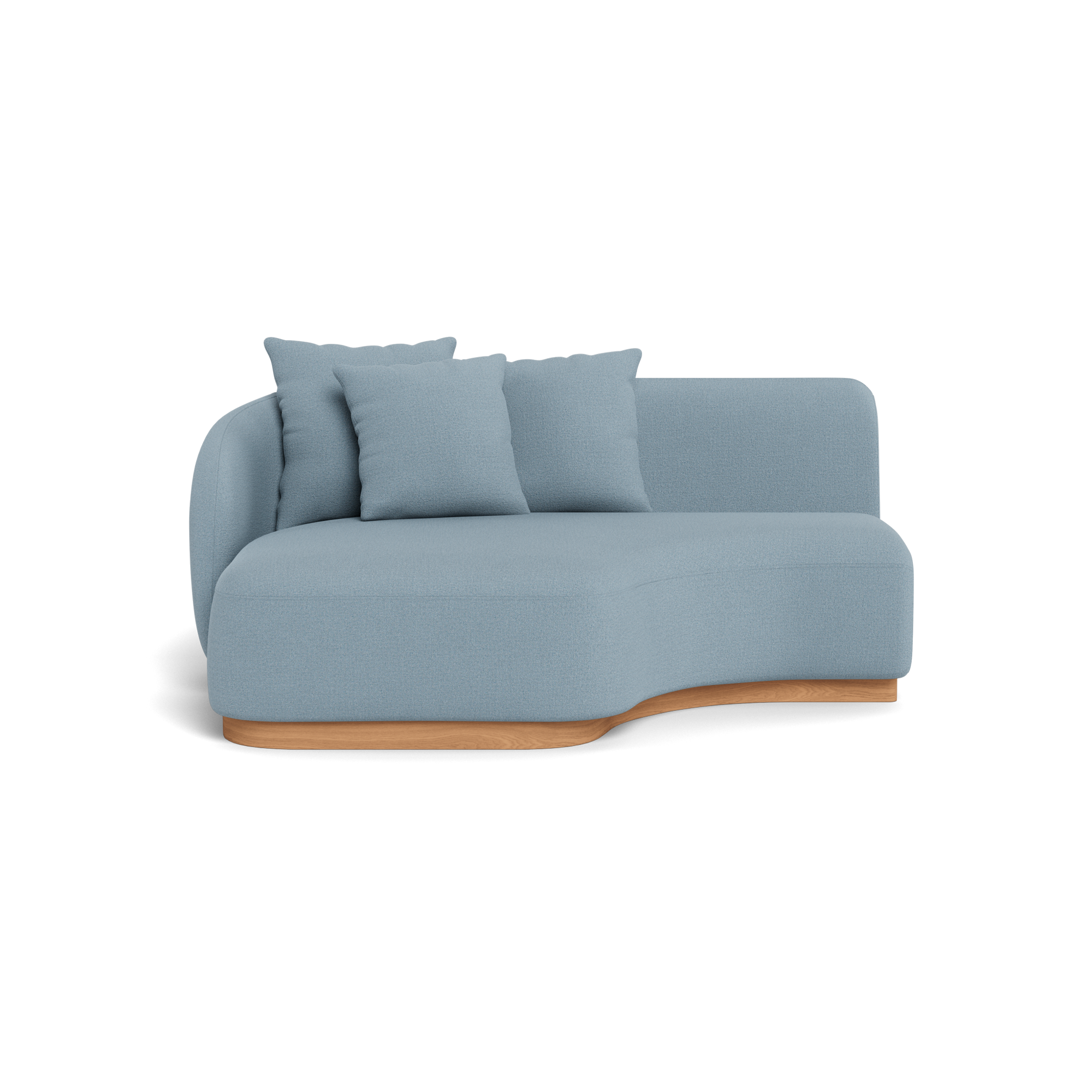 Como Curved Chaise Left