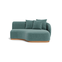 Como Curved Chaise Right