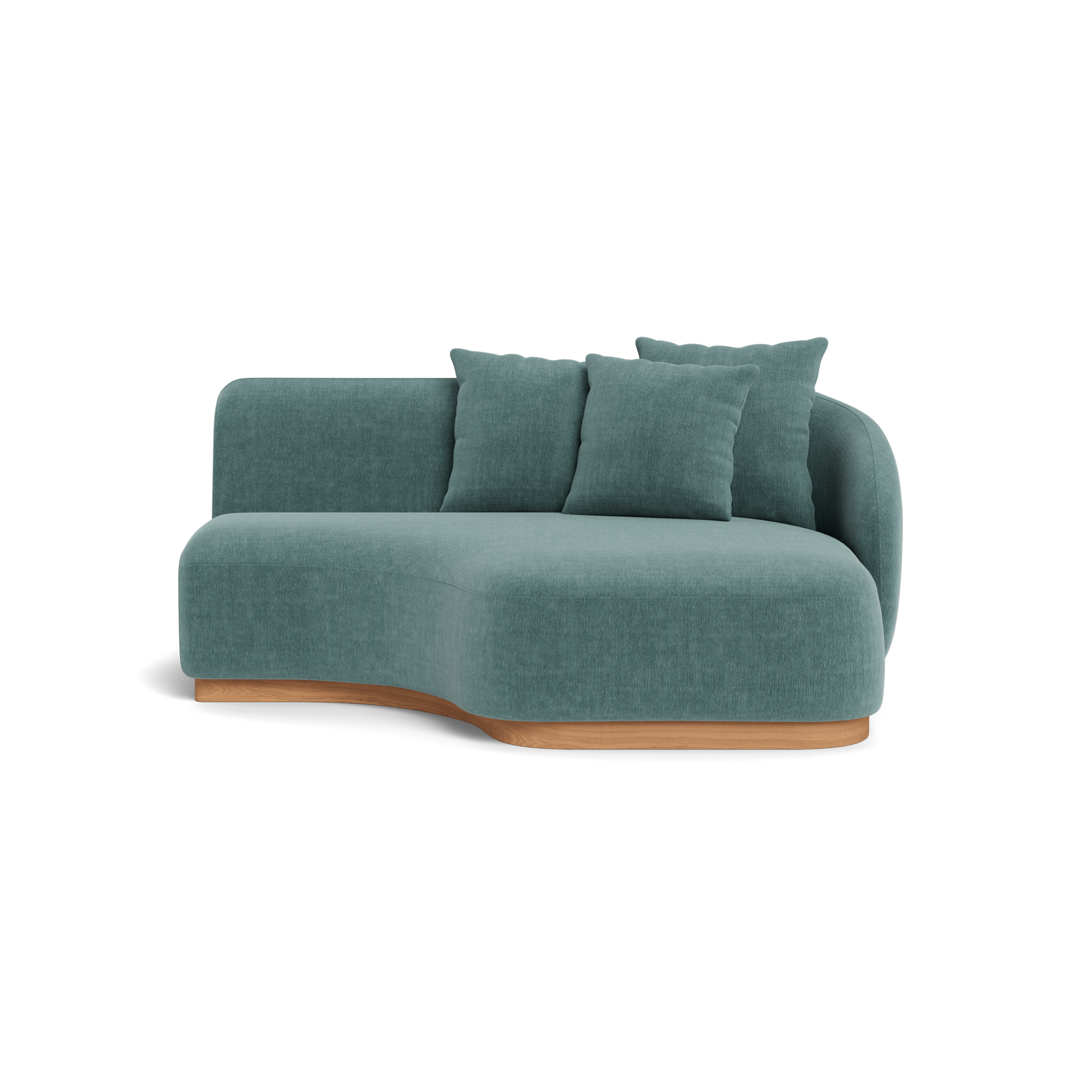 Como Curved Chaise Right