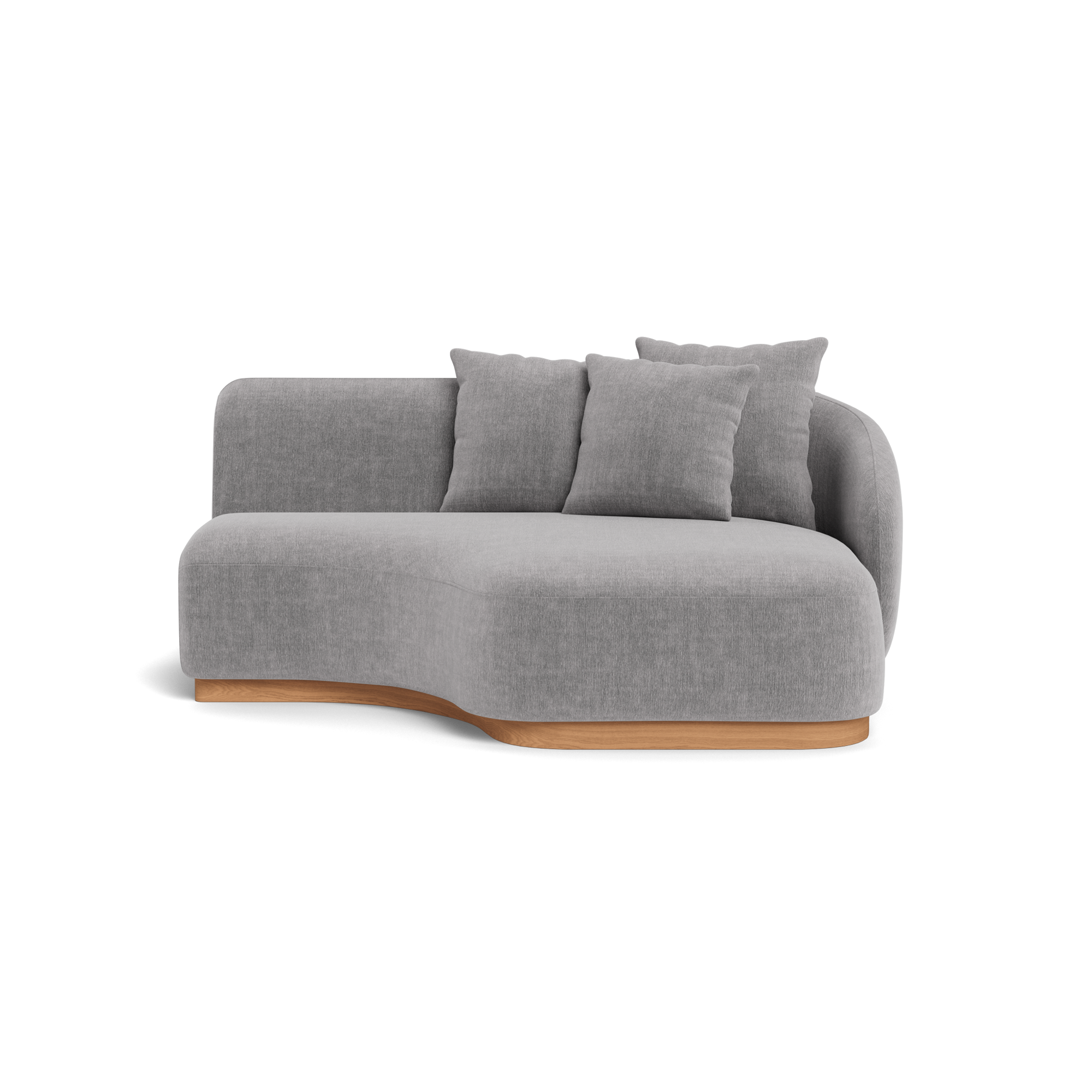 Como Curved Chaise Right