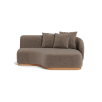 Como Curved Chaise Right