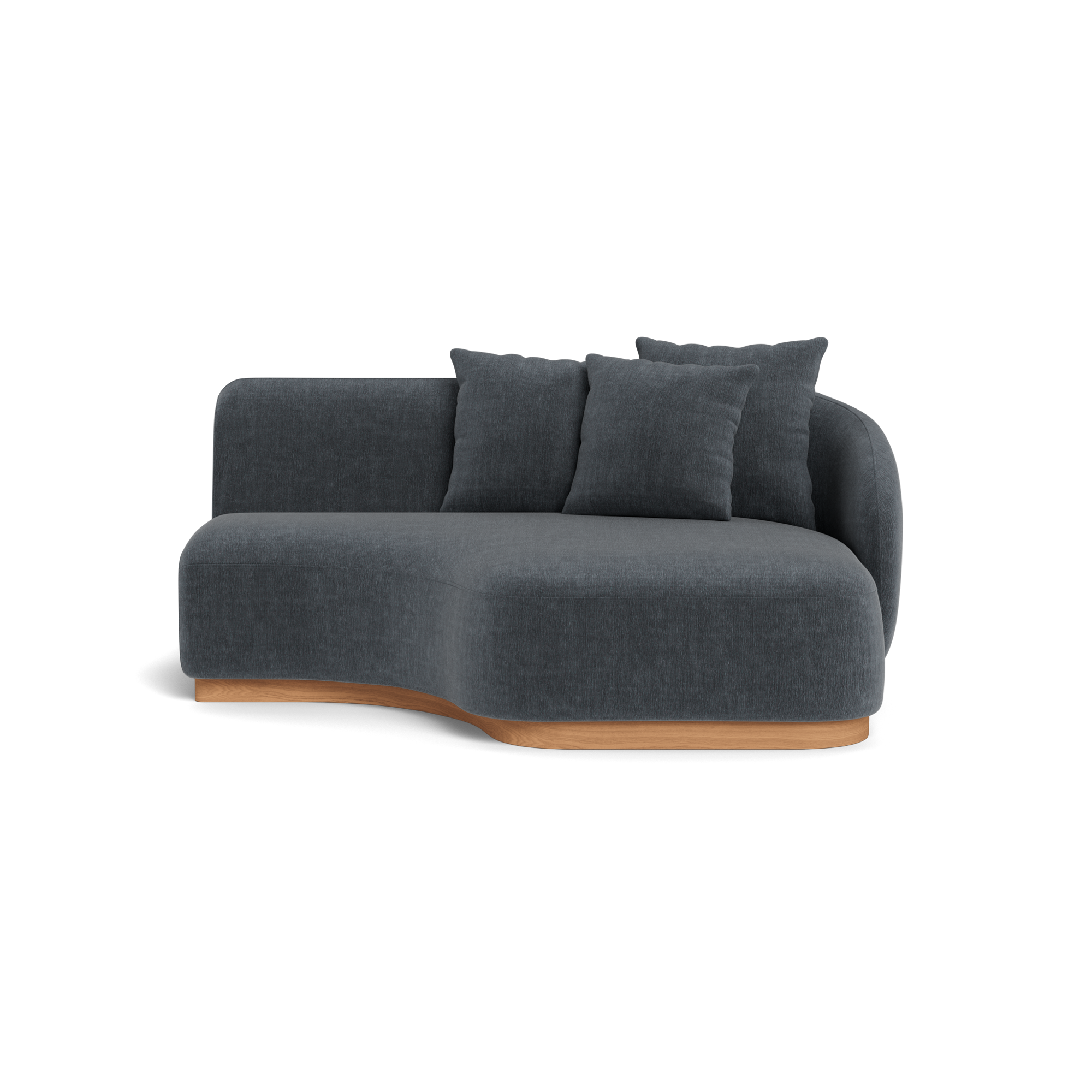 Como Curved Chaise Right
