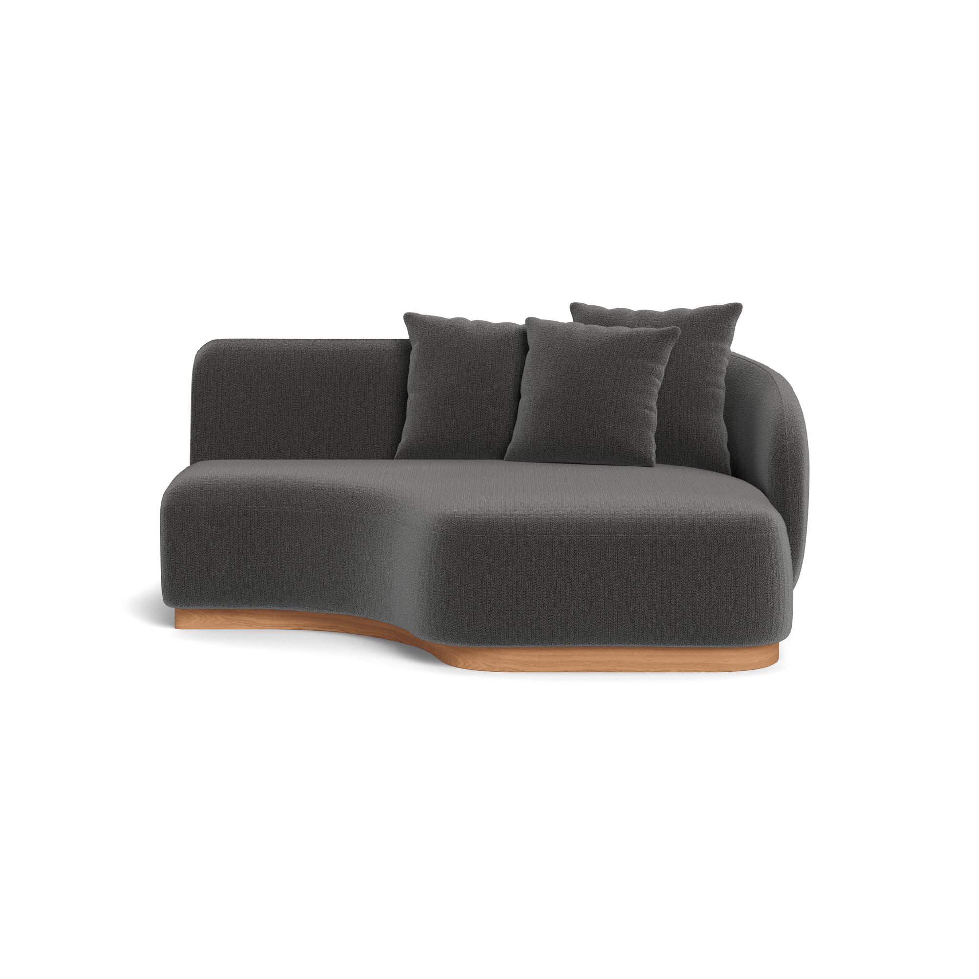 Como Curved Chaise Right