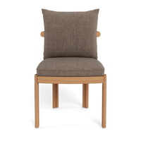Cove Teak Armless Dining Chair