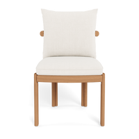 Cove Teak Armless Dining Chair