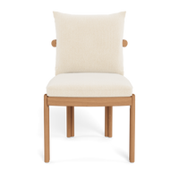 Cove Teak Armless Dining Chair