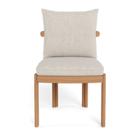 Cove Teak Armless Dining Chair