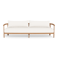 Cove Teak 3 Seat Sofa