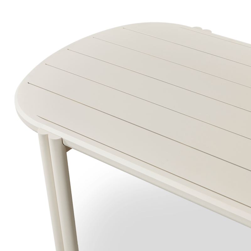 Cove Aluminum Extension Dining Table | Aluminum Asteroid, ,