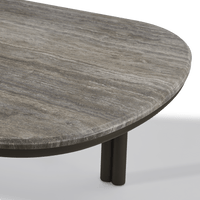 Cove Aluminum Pill Dining Table