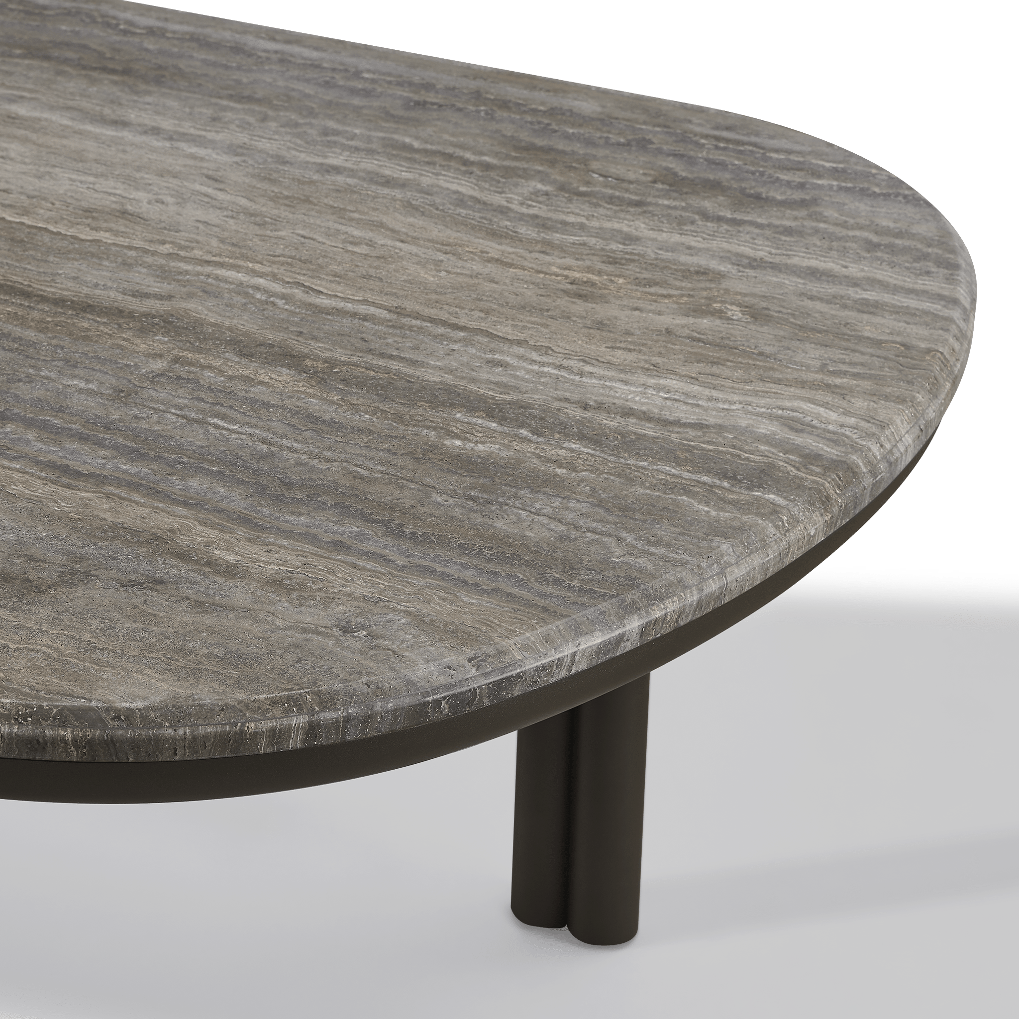 Cove Aluminum Pill Dining Table