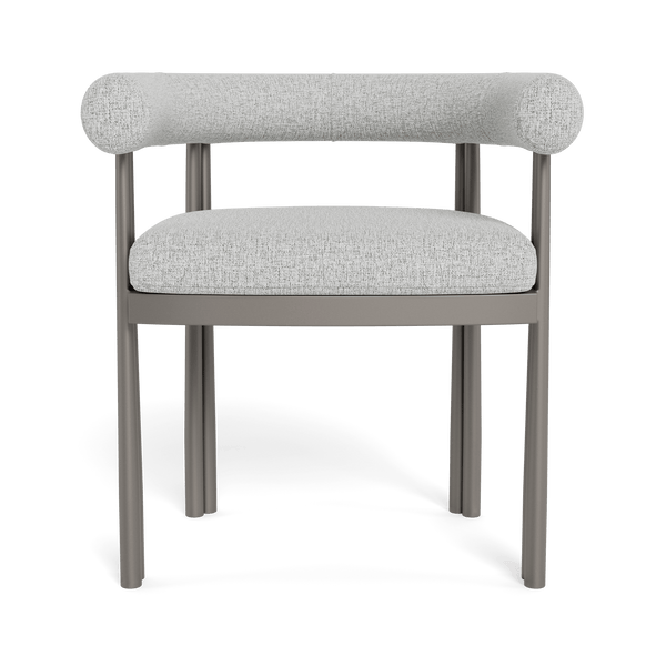 Cove Luxe Dining Chair | Aluminum Bronze, Copacabana Sand,