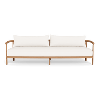 Cove Teak 3 Seat Sofa