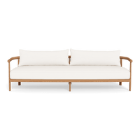 Cove Teak 3 Seat Sofa