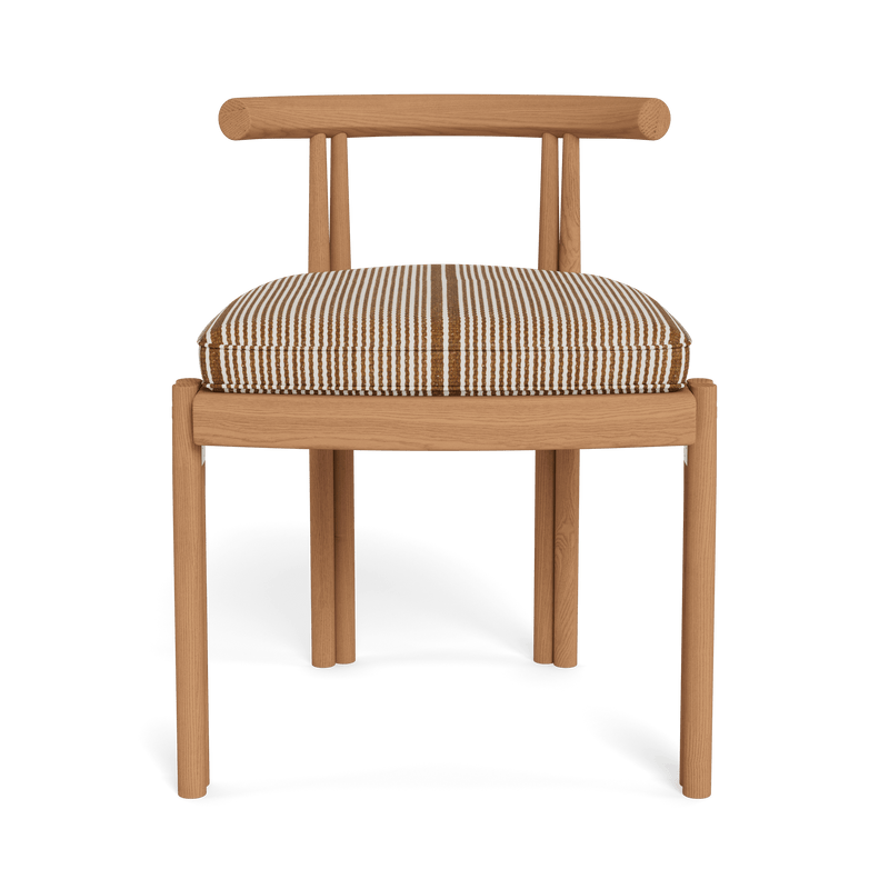 Cove Teak Armless Dining Chair | Teak Natural, Bateau Teak,