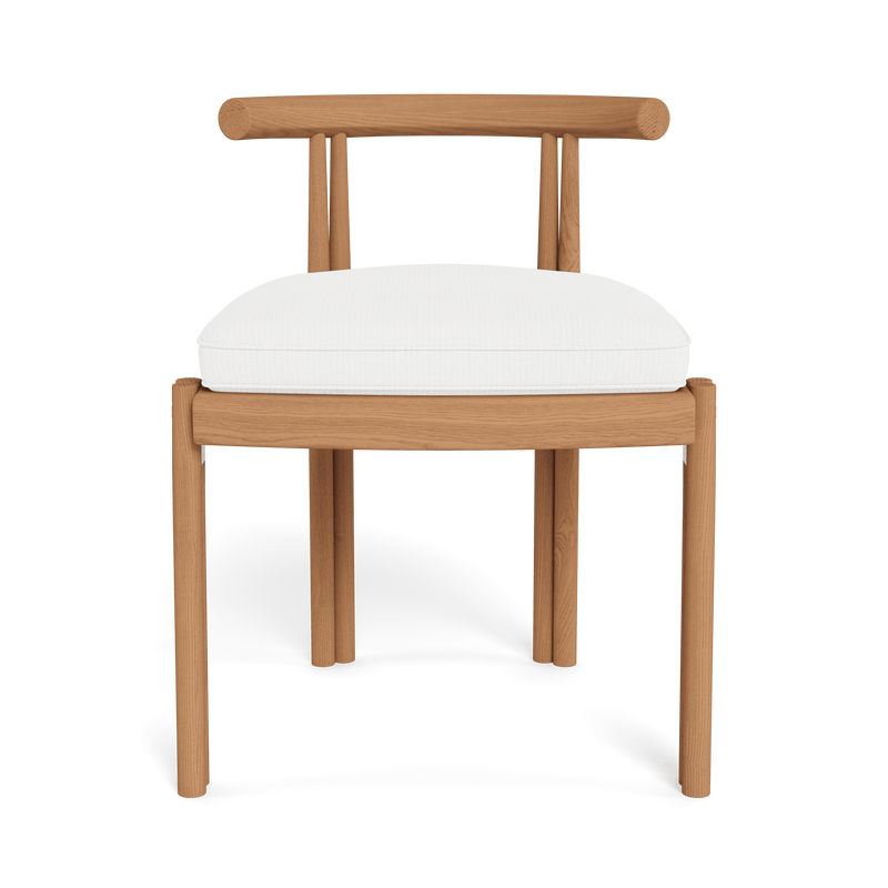 Cove Teak Armless Dining Chair | Teak Natural, Copacabana Natural,