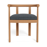 Cove Teak Dining Chair | Teak Natural, Altona Slate,