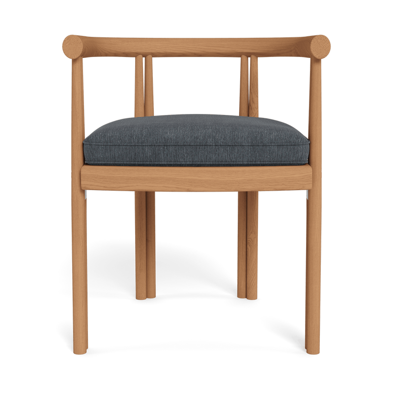 Cove Teak Dining Chair | Teak Natural, Altona Slate,