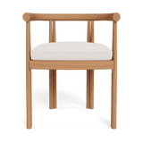 Cove Teak Dining Chair | Teak Natural, Marley Snow,