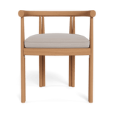 Cove Teak Dining Chair | Teak Natural, Panama Marble,