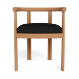 Cove Teak Dining Chair | Teak Natural, Pebble Charcoal,