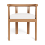 Cove Teak Dining Chair | Teak Natural, Pebble White,