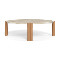 Cove Teak Round Coffee Table