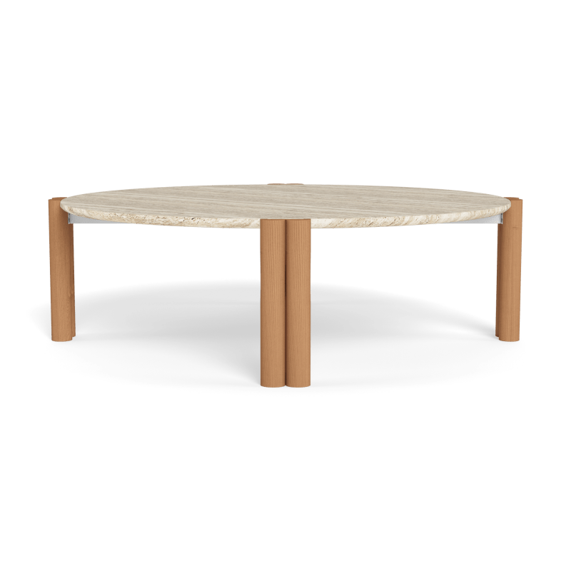 Cove Teak Round Coffee Table