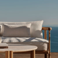 Στρογγυλό τραπεζάκι σαλονιού Cove Teak