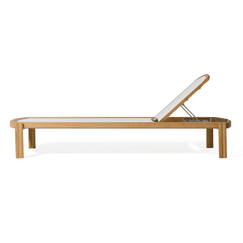 Ξαπλώστρα ηλιοθεραπείας Cove Teak Stacking