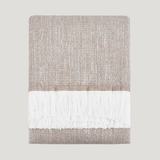 Crosshatch Performance Throw | Flax, ,